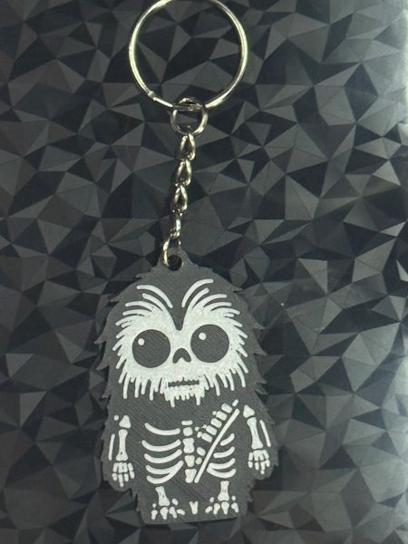 CHEWBACCA SKELETON KEYCHAIN product image (2)