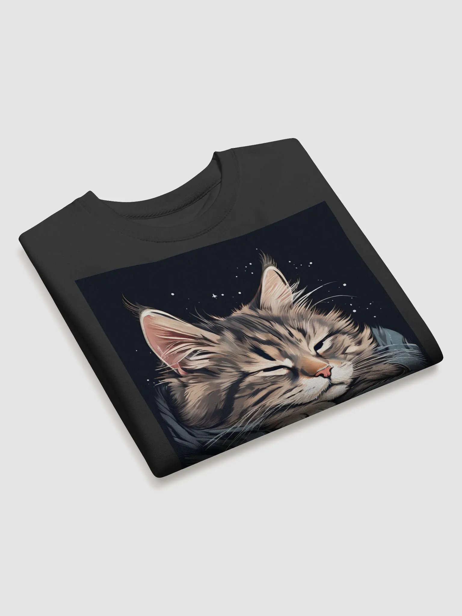 Long Sleeve Sleepy Cat product image (3)