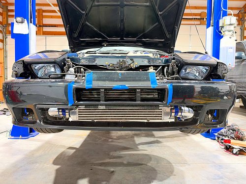 The question is…to Turbo-A duct or not to Turbo-A duct!? Previous owner cut the bumper up… bumper support bar will be black i...