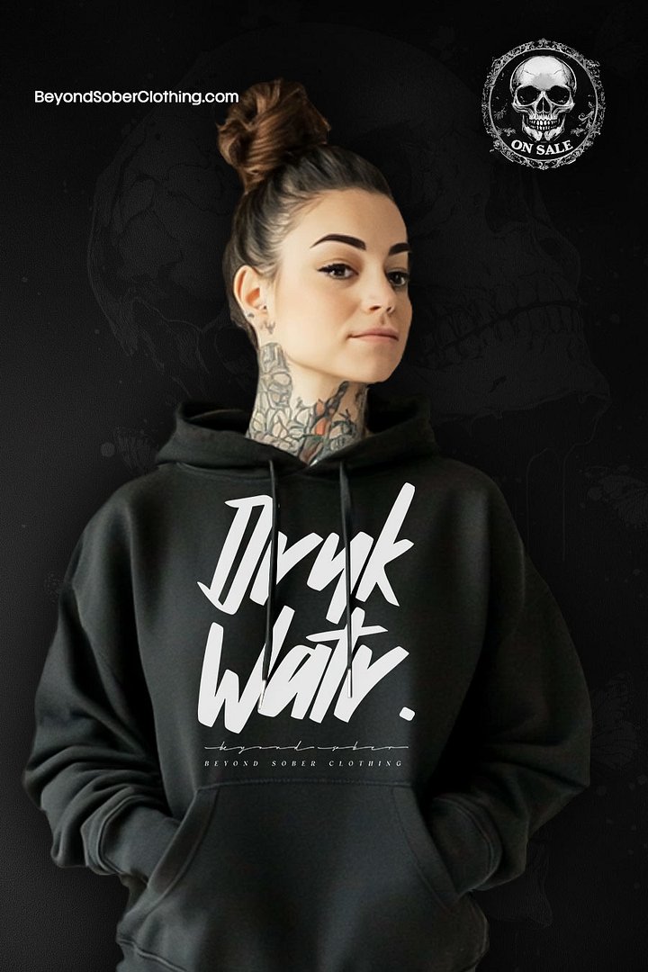 DRNK WATR: Premium Pixelated Pullover Hoodie product image (1)