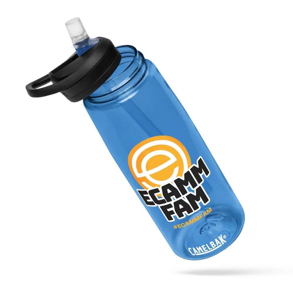 Orange Logo Ecamm Fam Water Bottle product image (6)