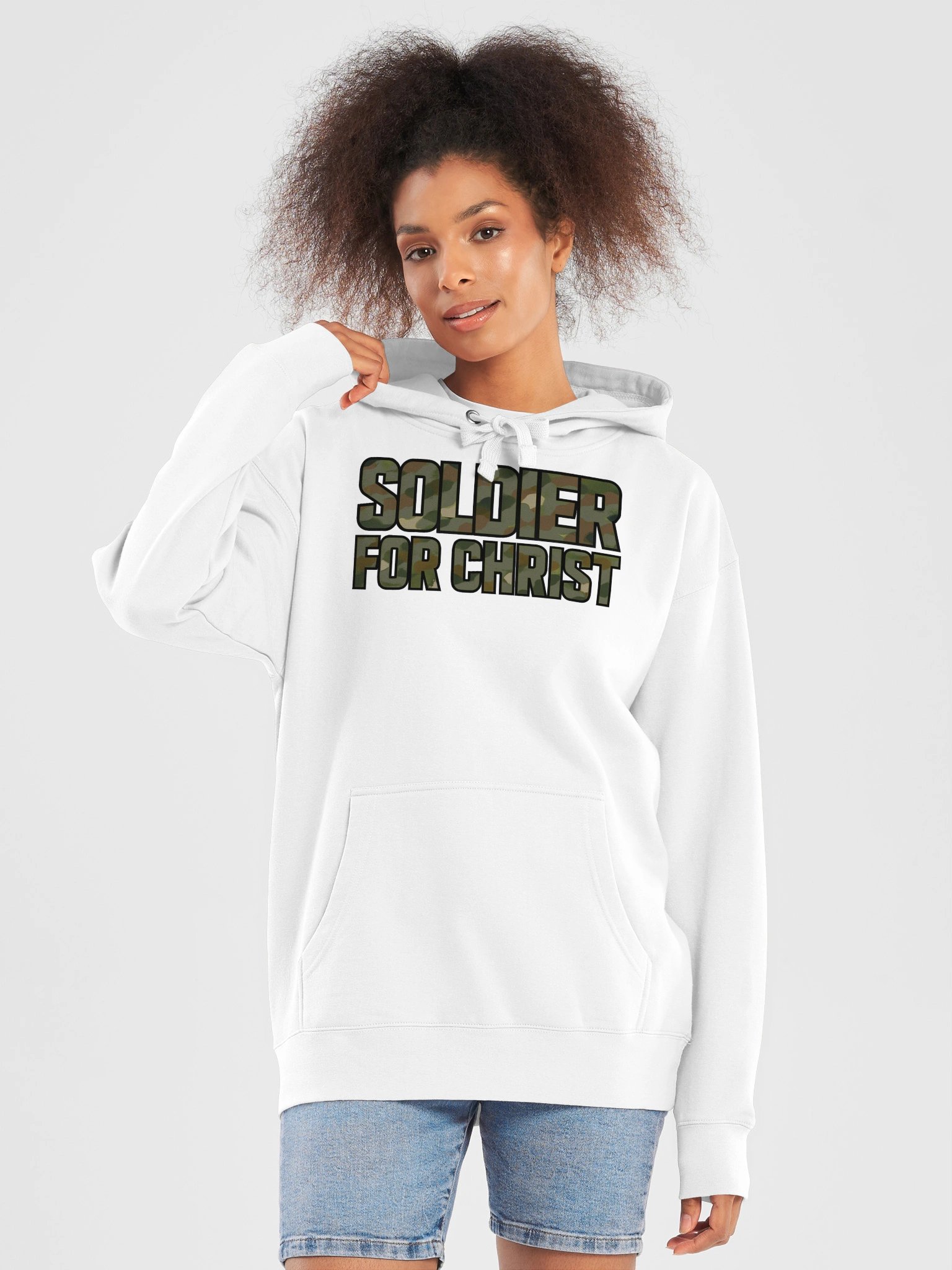 Soldier For Christ Hoodie product image (5)