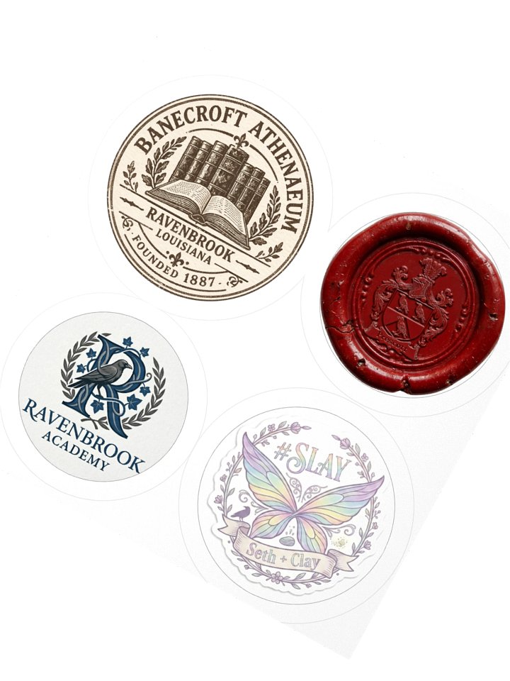 Ravenbrook Sticker Set product image (6)