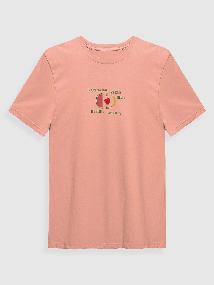 Healthy Wealthy Vegan T-Shirt product image (1)
