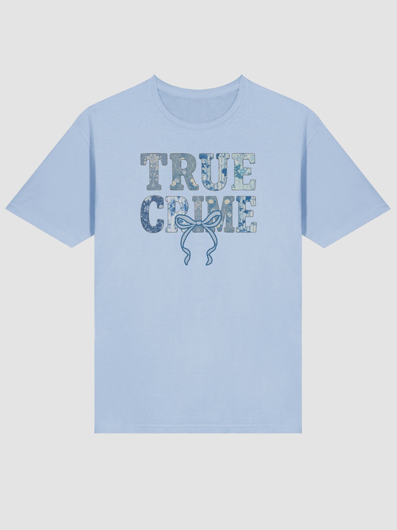 Chinoiserie Floral Toile Tee for True Crime Lovers product image (74)