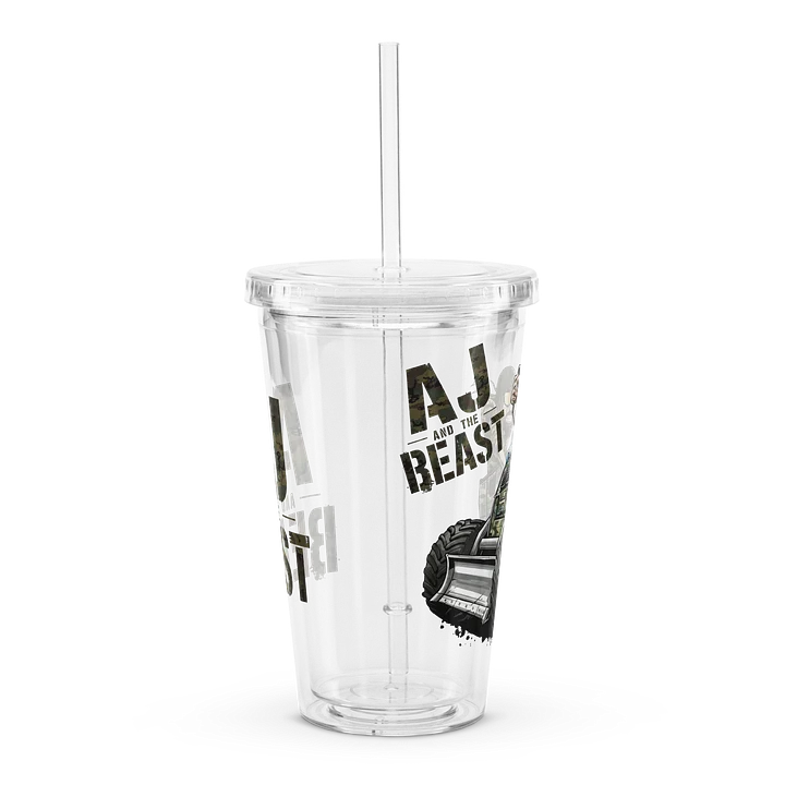 Double Wall Clear Plastic Tumbler (16 oz) : CAMO product image (2)