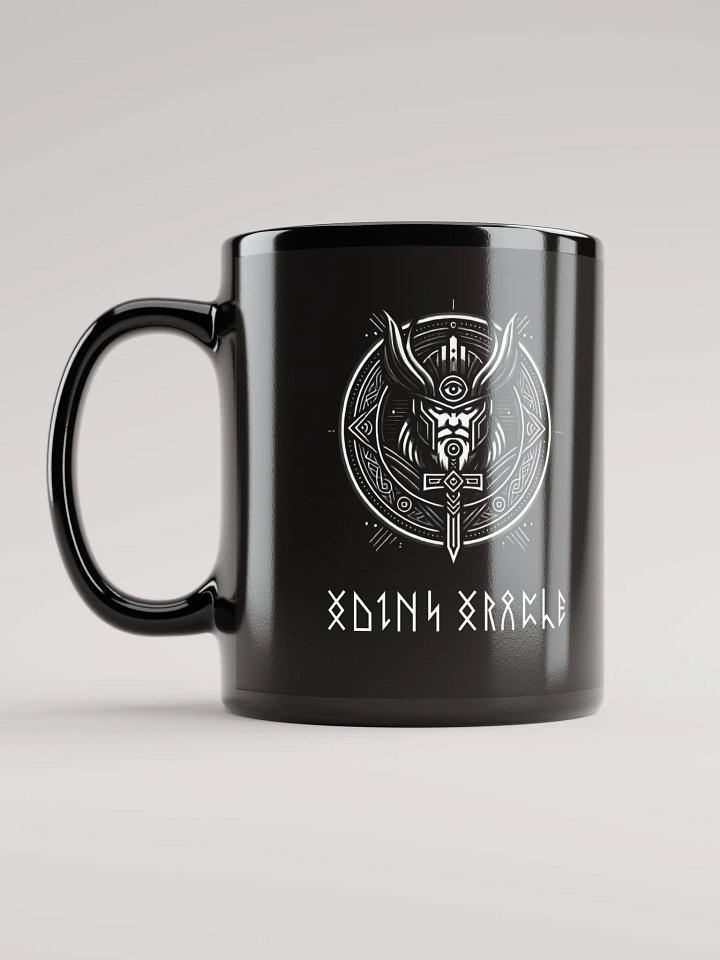 Odin Logo Runic - Black Mug product image (2)