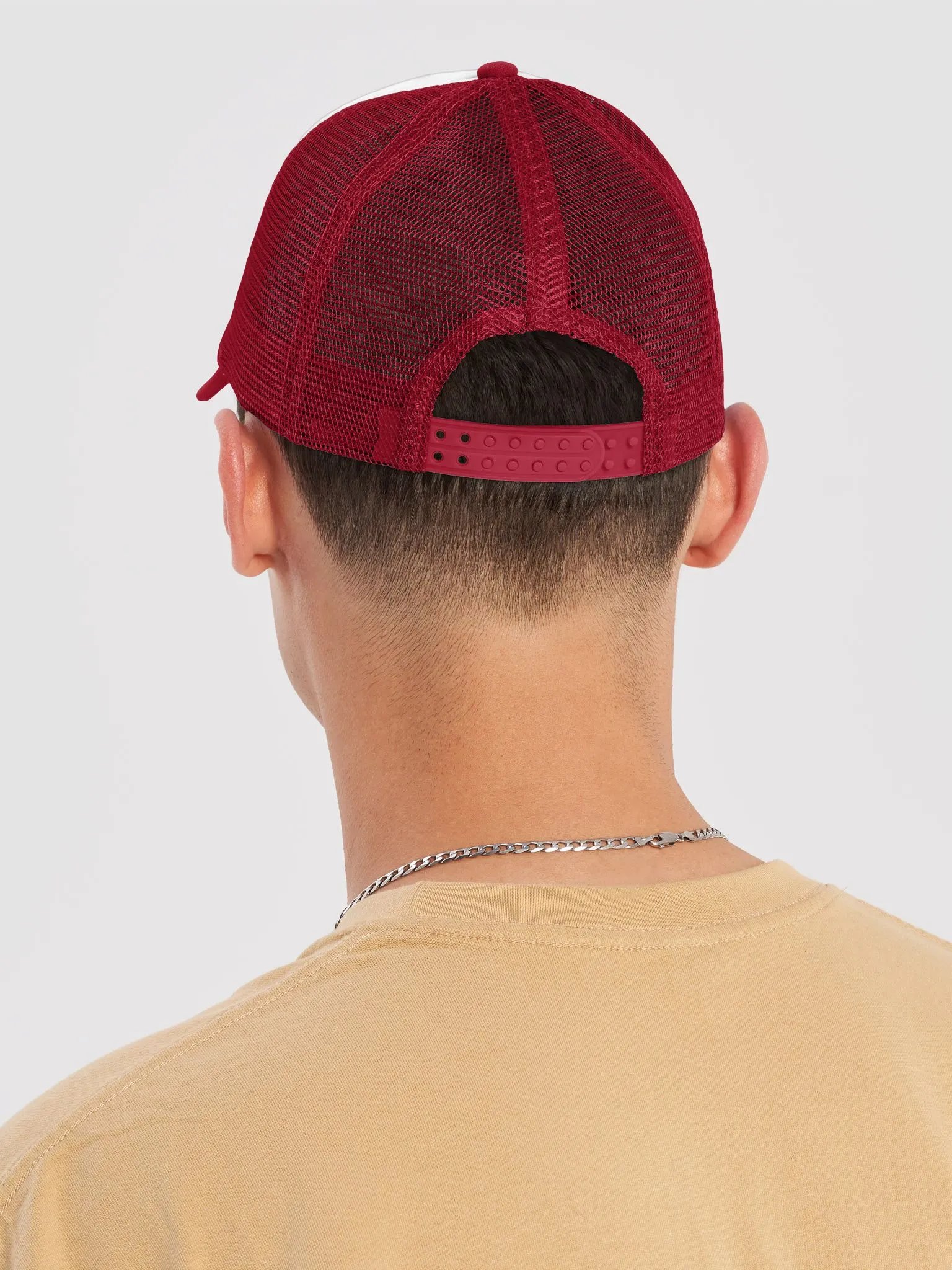 Lips Drill Logo Valucap Foam Trucker Hat product image (8)