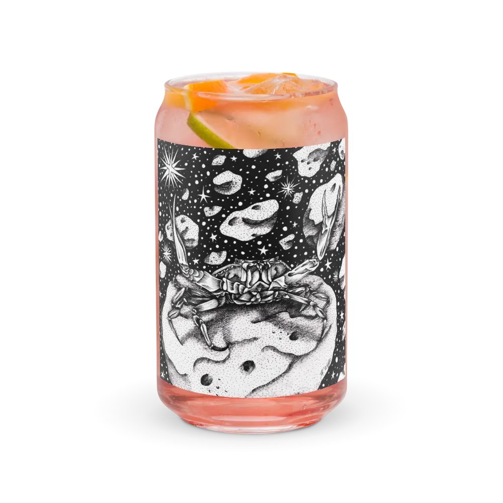 Cancer Zodiac Can-Shaped Glass product image (3)