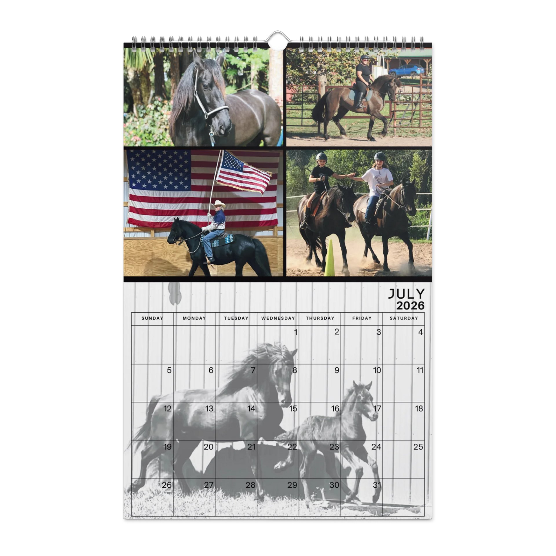 2026 Moriesian Horse Registry Calendar product image (7)