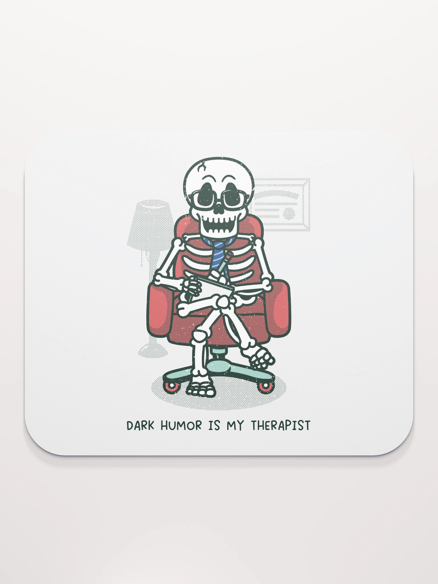 Dark Humor Is My Therapy Mouse Pad product image (2)