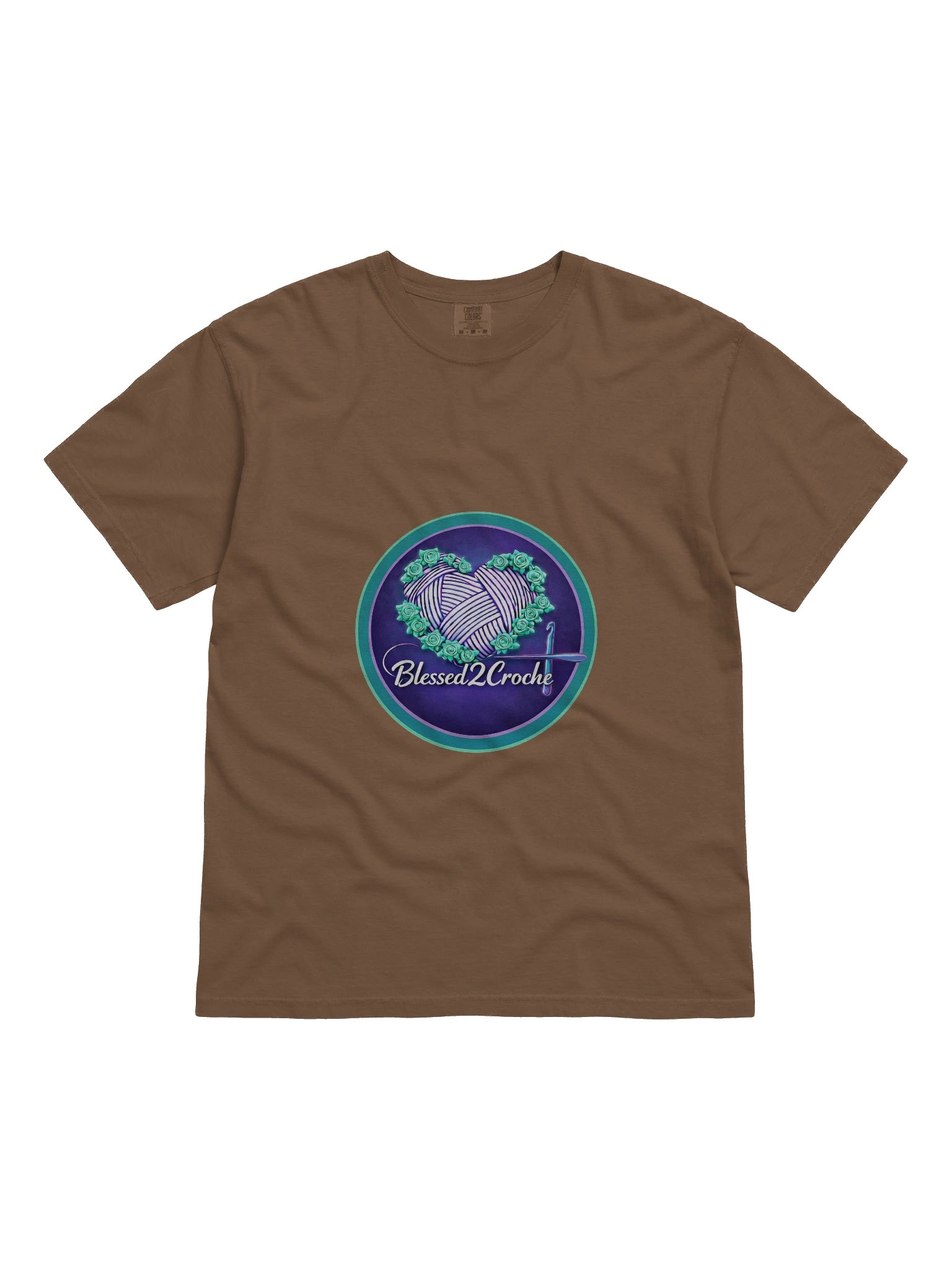 Blessed2Crochet Logo Shirt product image (1)