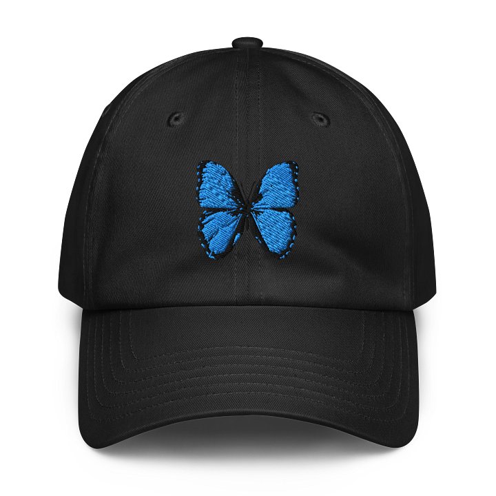 Electric Blue Butterfly Dad Hat product image (1)