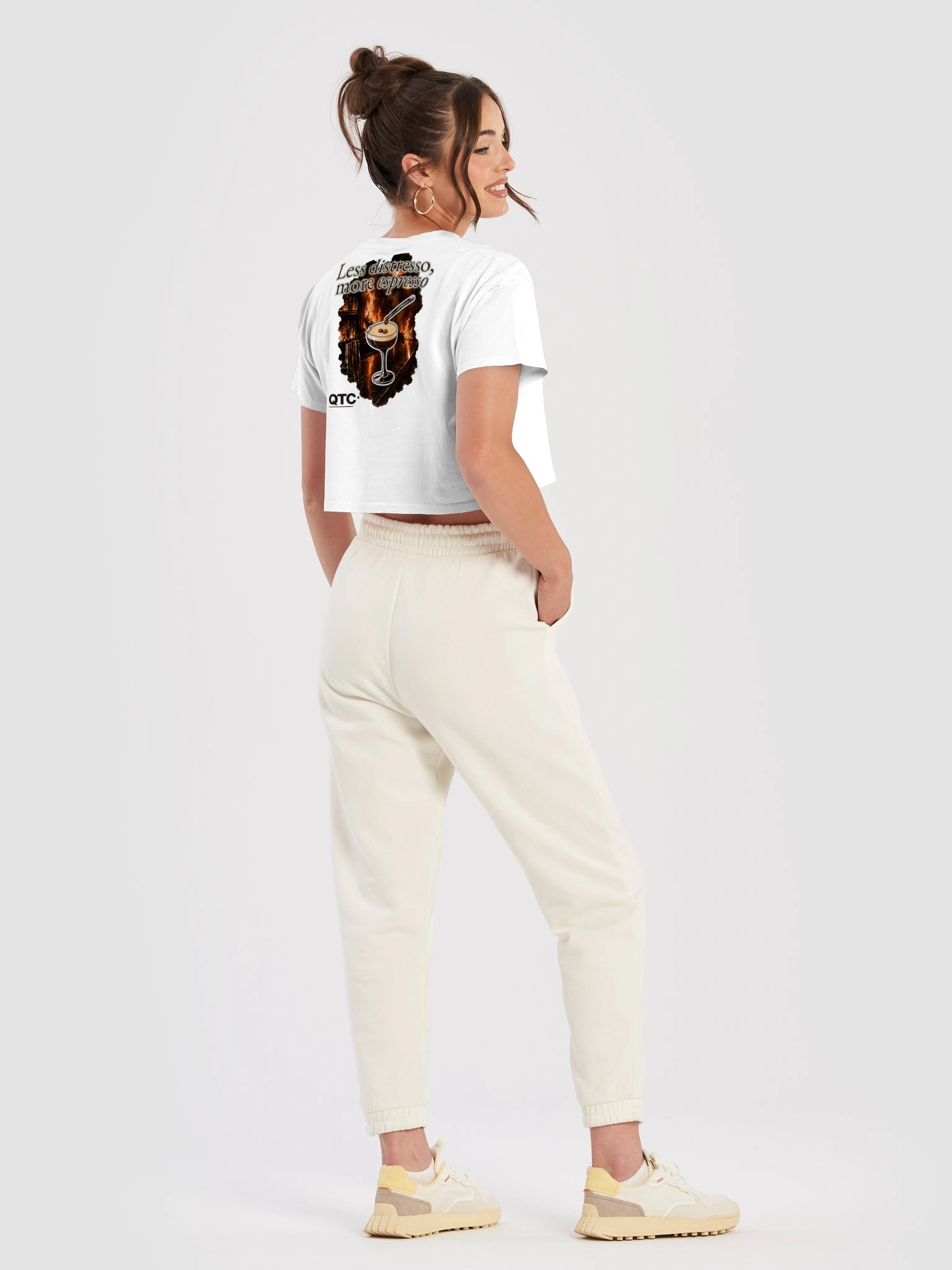 Less Distresso | Cropped Tee | QTC product image (4)