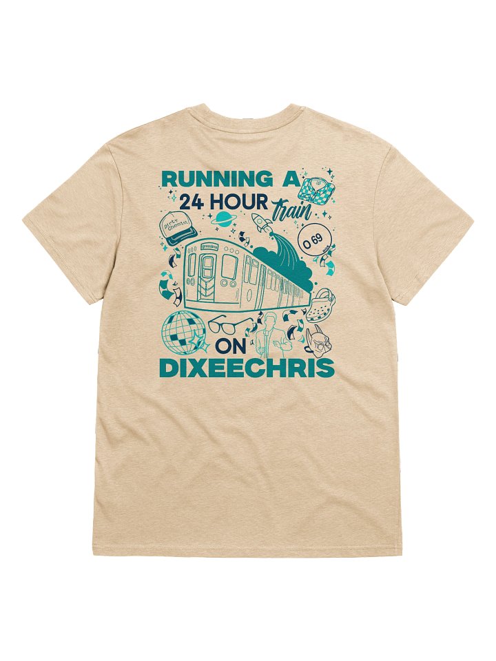 24hr Train Tee - Hazle Exclusive Edition (Up to 5xl) product image (1)
