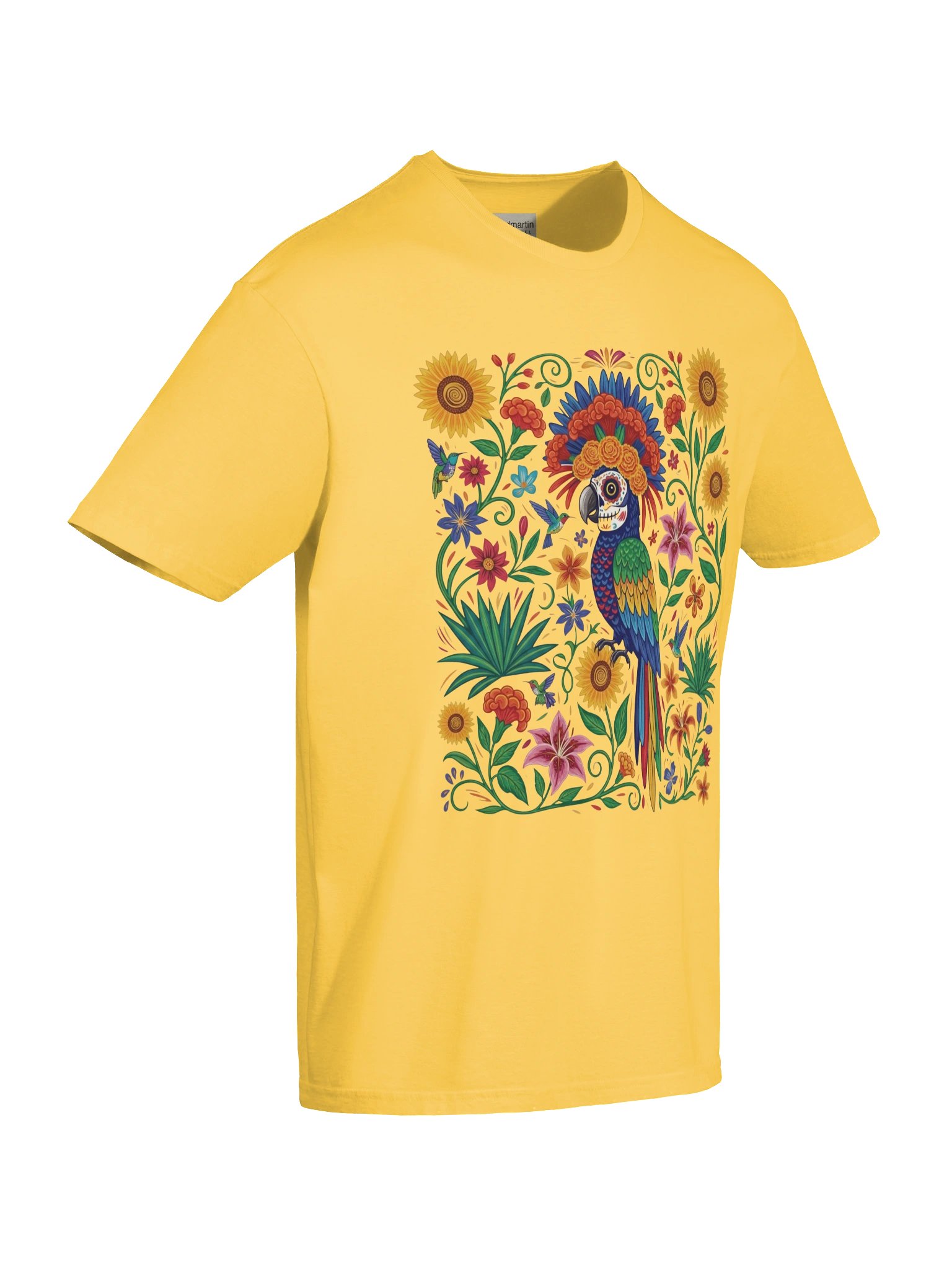 Parrot Dia de Muertos Unisex T-Shirt product image (178)