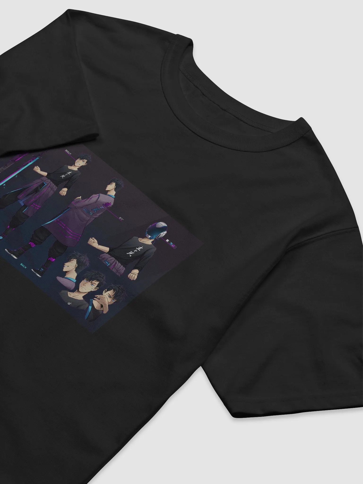 Skilly Character Champion T-Shirt - Black product image (3)