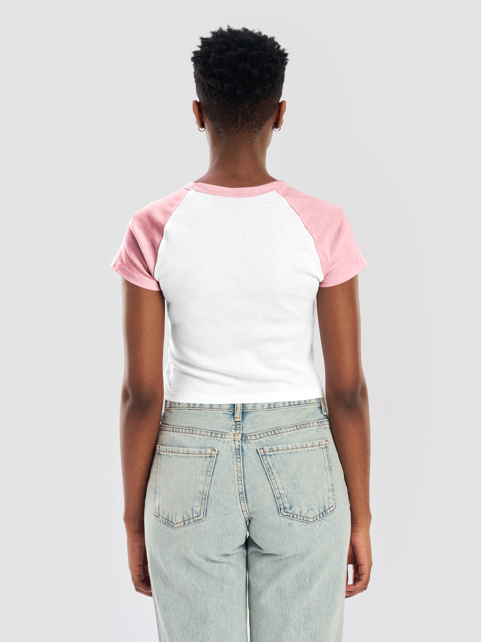 ✿ flower outline baby baseball tee ✿ product image (4)