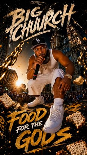 Harvest is Upon Us
Album Mode
Chuurch Doors NOW OPEN 
Food 4 The Gods
Produced by Fully G 
Tap In
Bigchuurch.com 
 ☝🏾☝🏾☝🏾☝🏾
#...