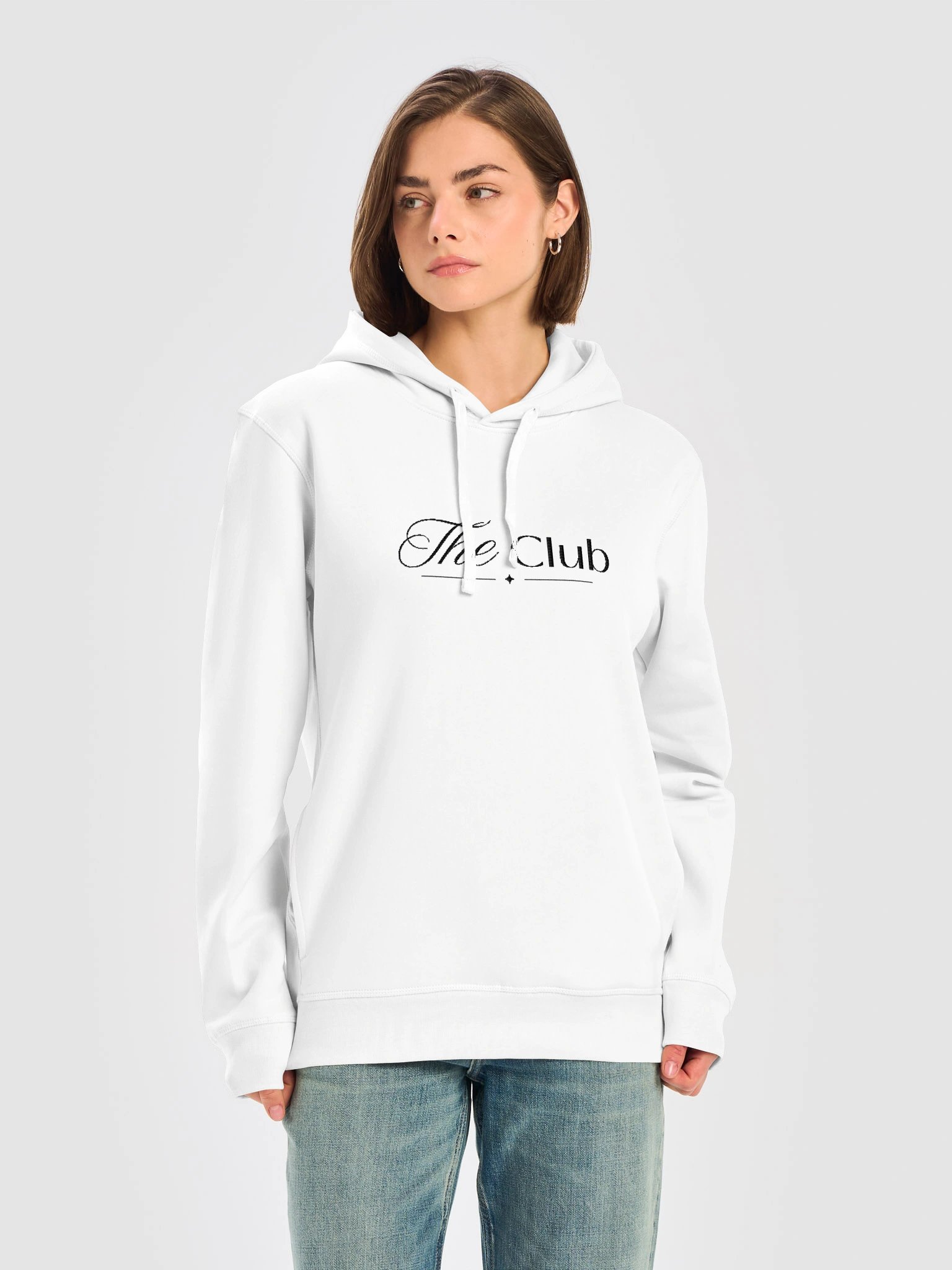 The Club Hoodie White product image (5)