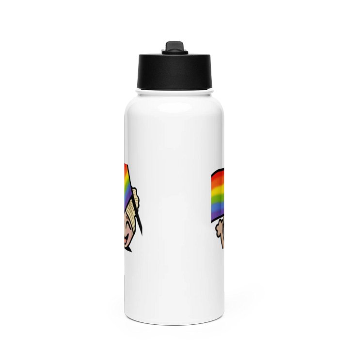 Pride Flag Stainless Steel Water Bottle product image (2)