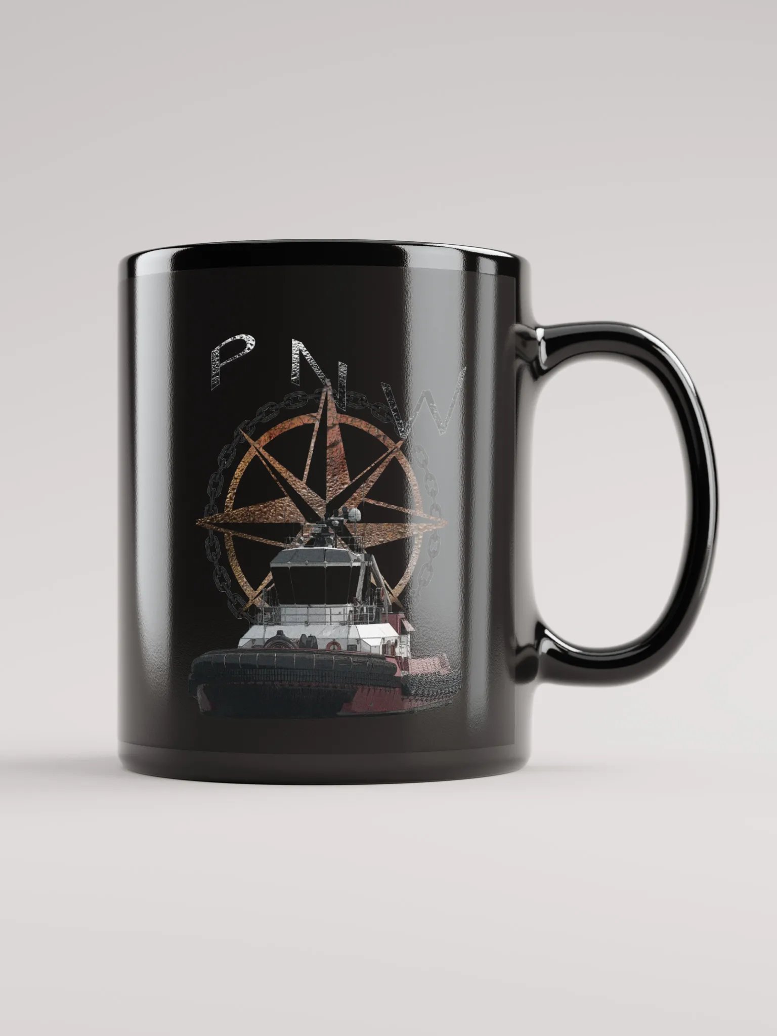 PNW Compass Rose 11oz & 15oz product image (1)