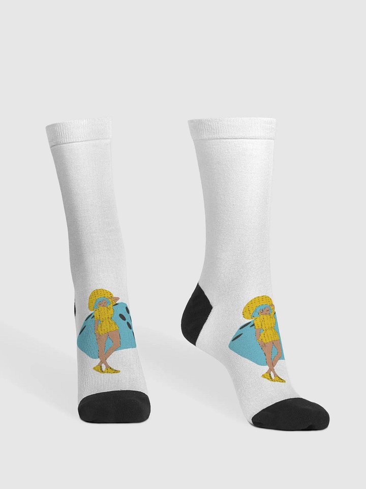Dice Girl - Sustainable Crew Socks product image (2)
