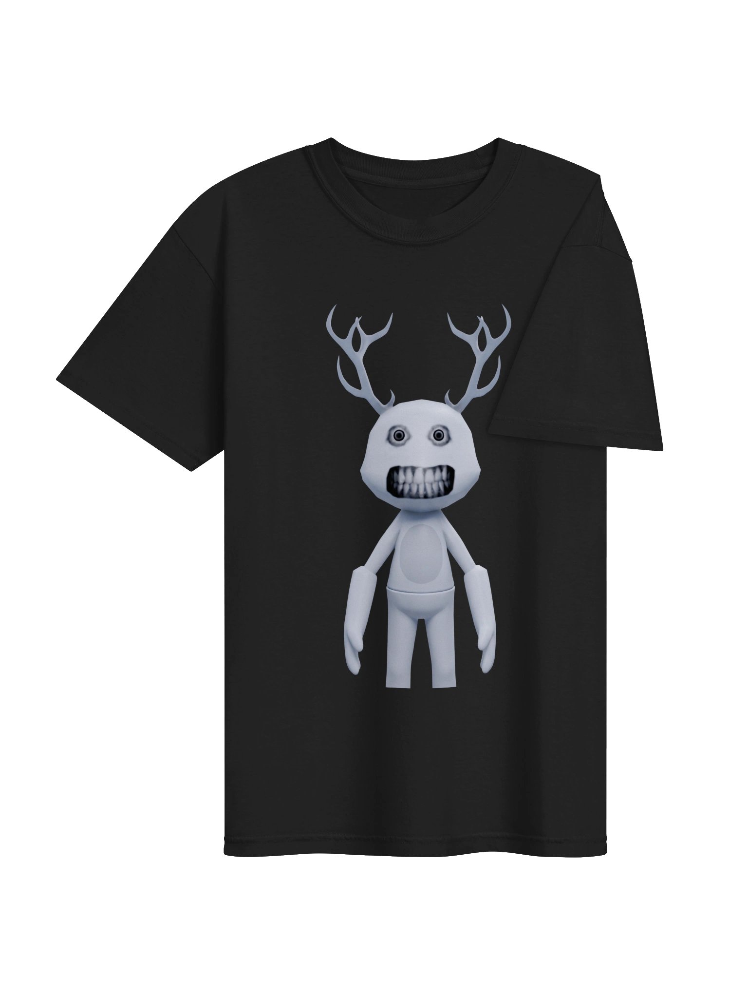 Wendigo Deer Anomaly T-Shirt – Cute Creepy Hospital Aesthetic Unisex Tee product image (49)