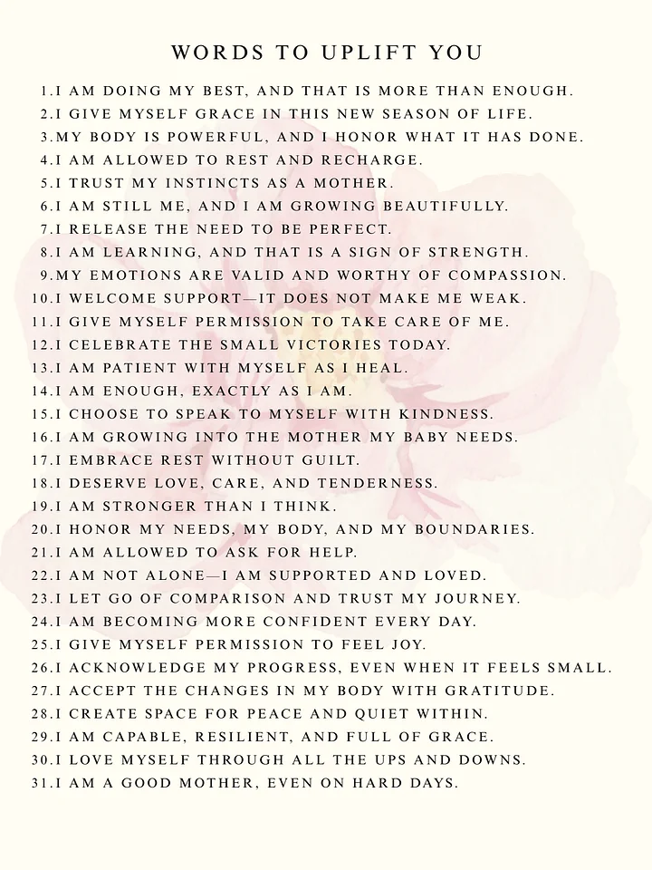 Nurturing You: A Self-Care Journal for New Moms product image (2)
