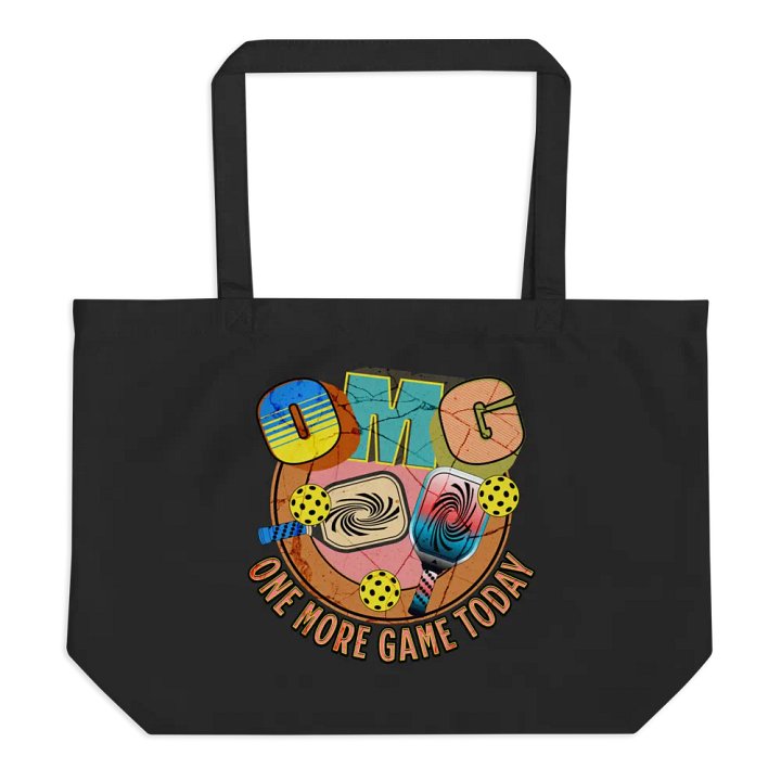 OMG One More Game Today Pickleball Paradise Tote Bag product image (1)