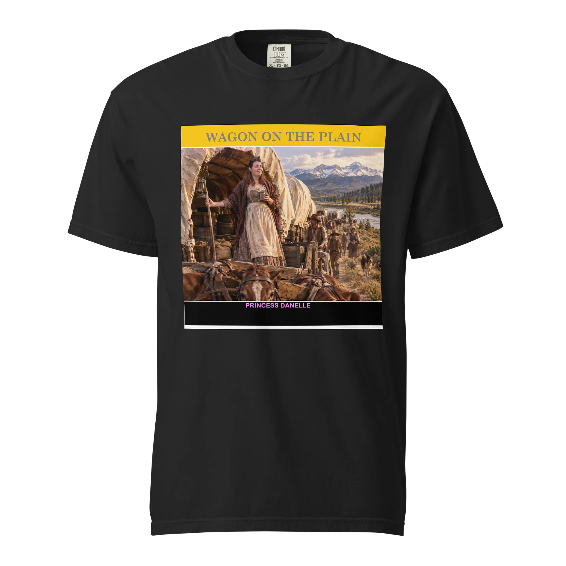 Wagon on the Plain Graphic Tee product image (1)