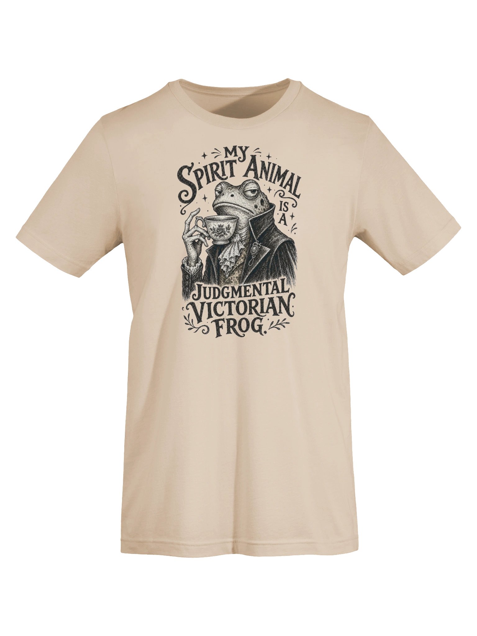 Judgmental Victorian Frog Tee product image (4)