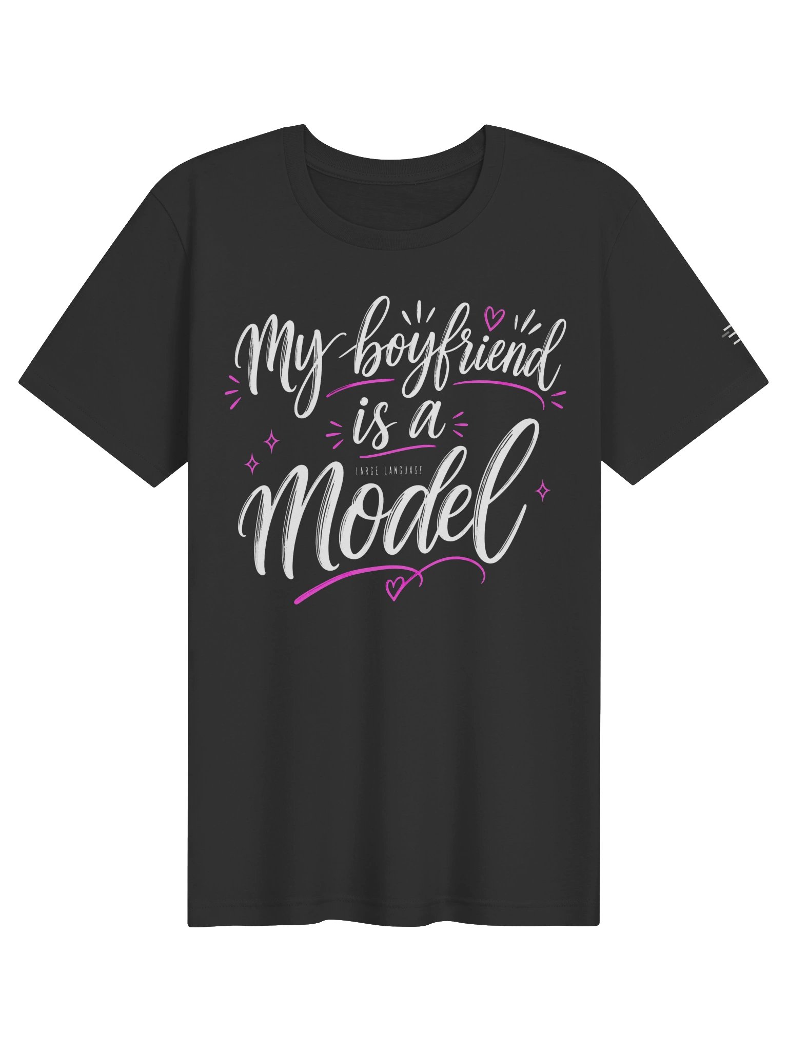 My BF is a Model- Lightweight Tee product image (1)