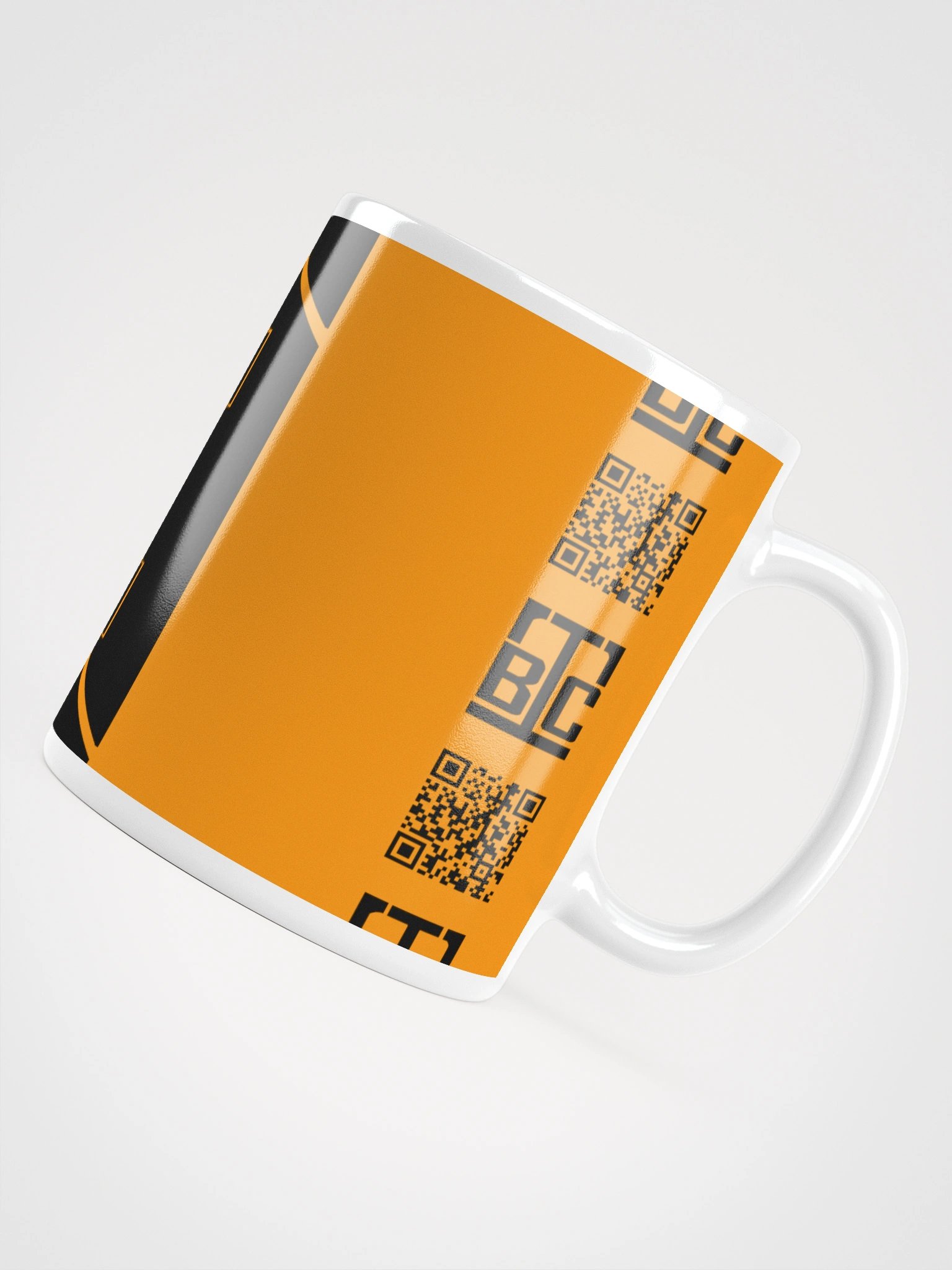 Capacitor Glossy Mug - ORANGE product image (6)