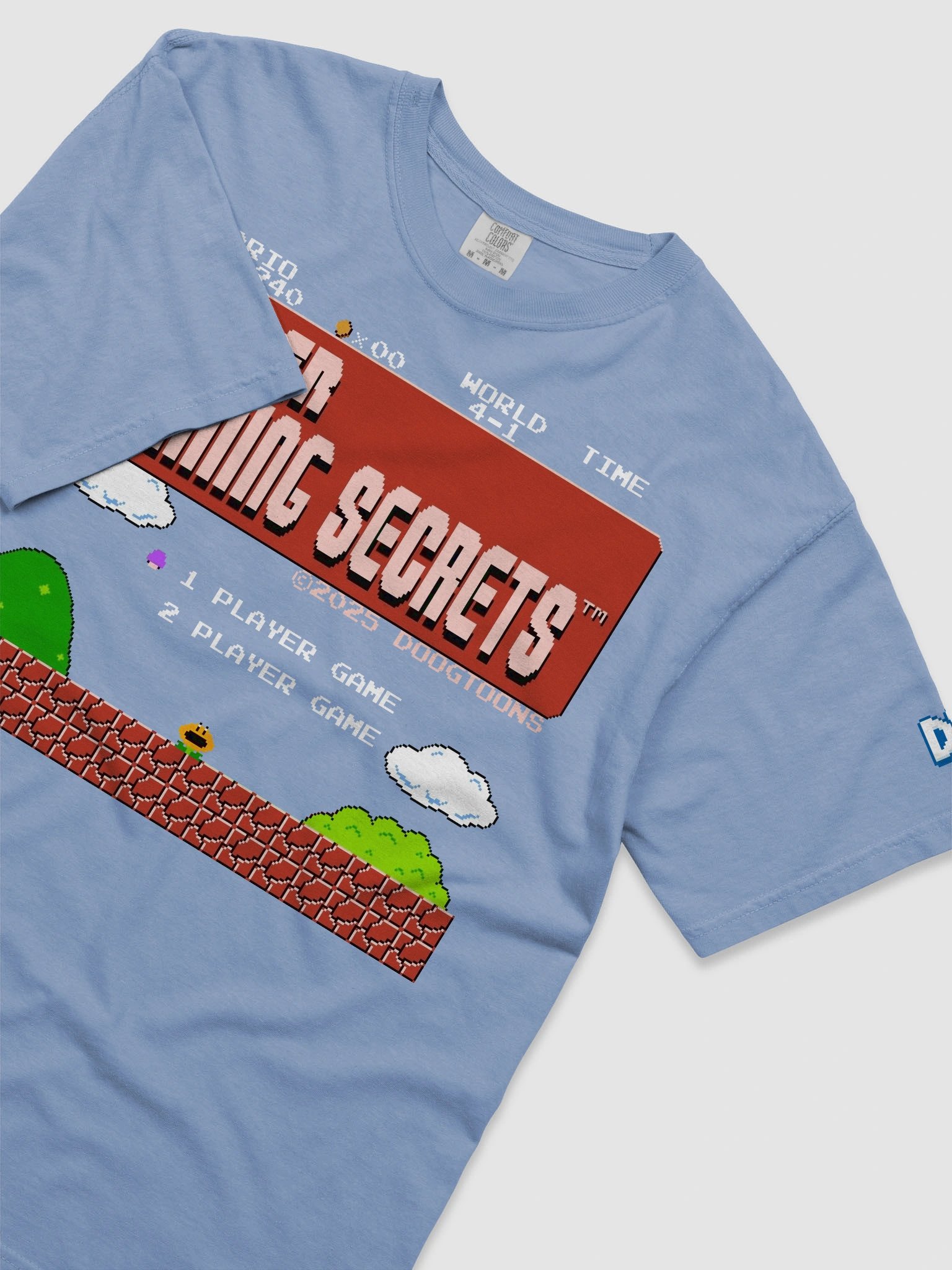 Super Gaming Secrets SMB T-Shirt product image (3)