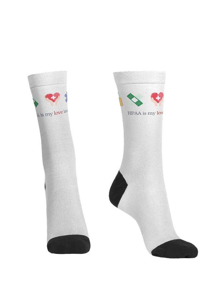 HIPAA Love Language Socks product image (2)