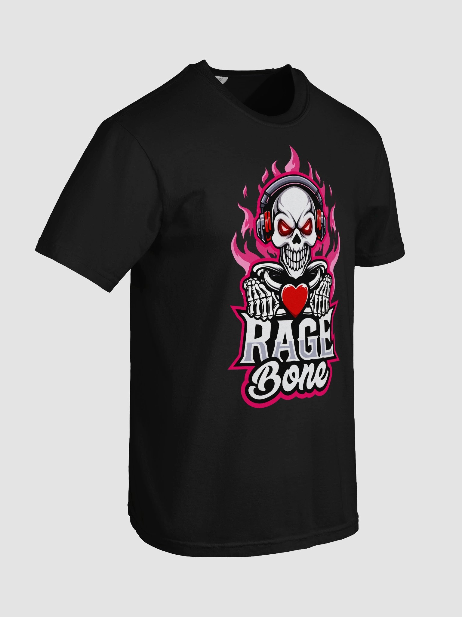 RAGE Bone Stylized Skull T-Shirt product image (111)