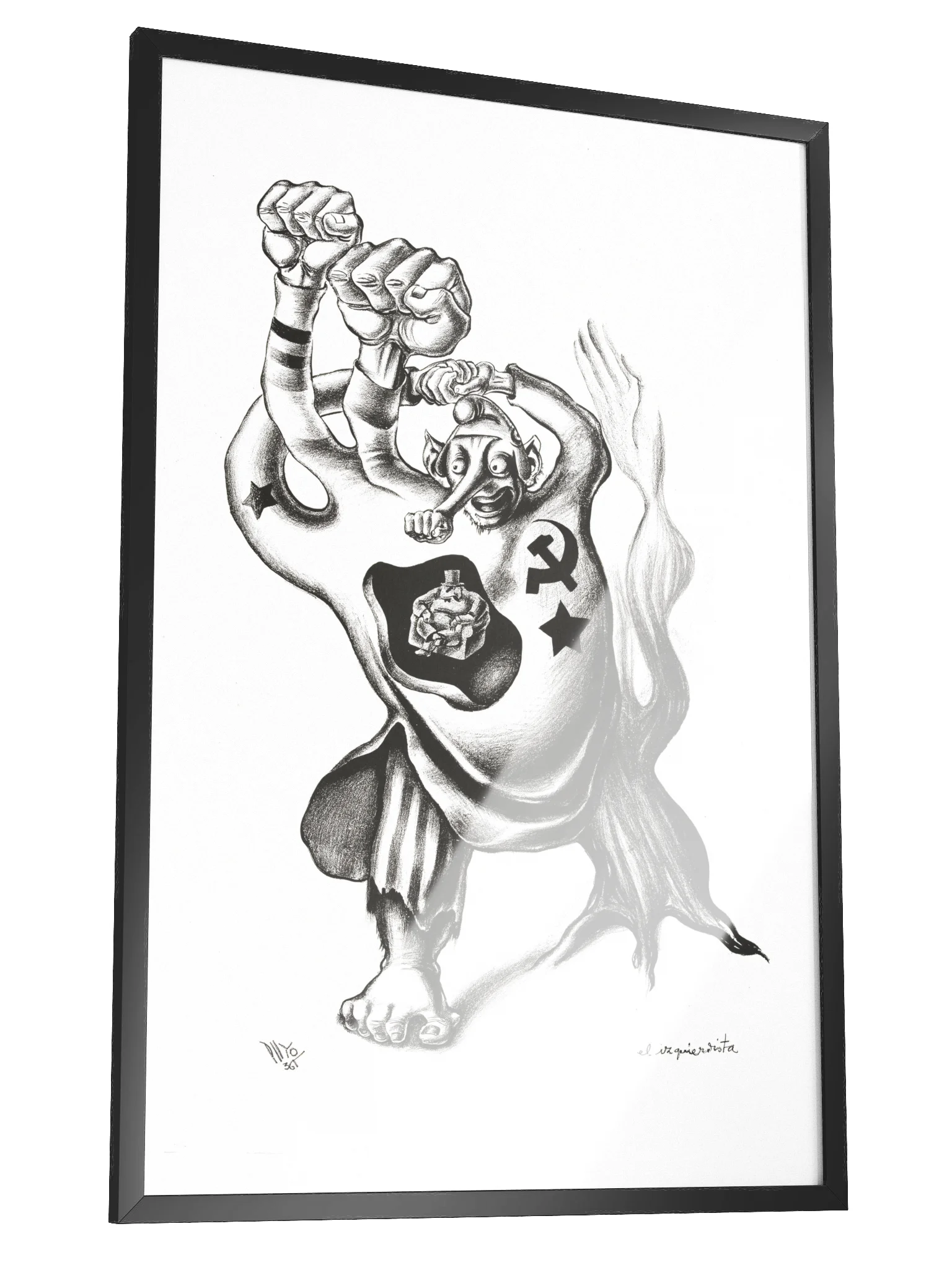 El Izquierdista (The Leftist) Print product image (2)