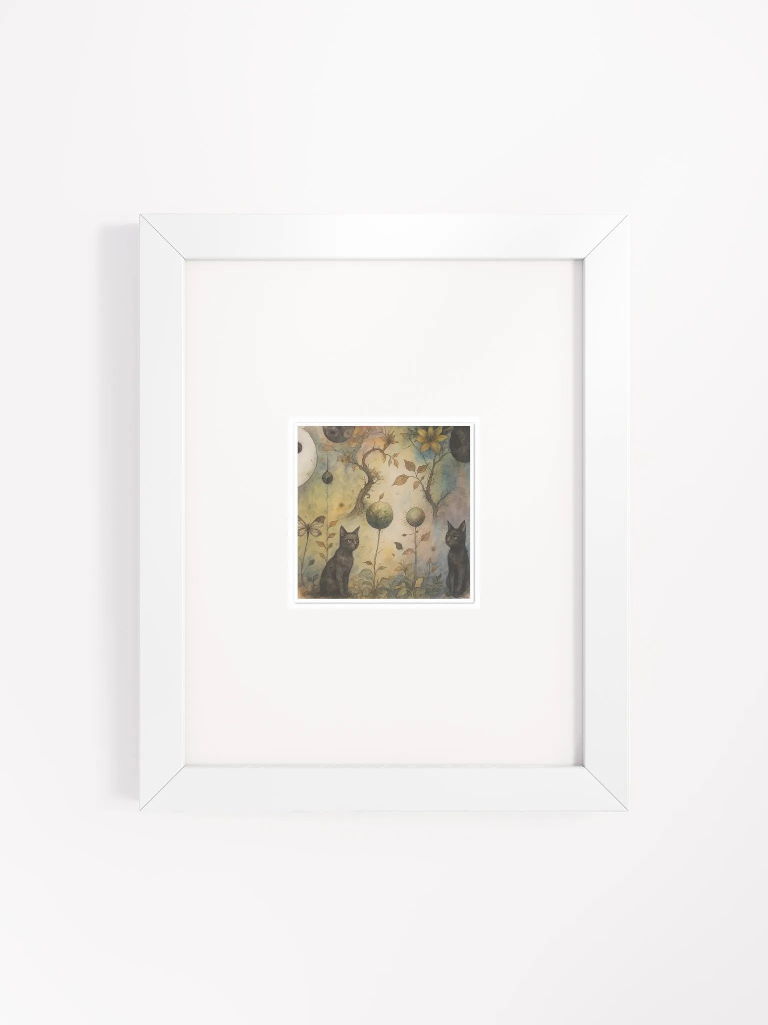 The Secret Garden Sketchbook Artprint Framed product image (4)