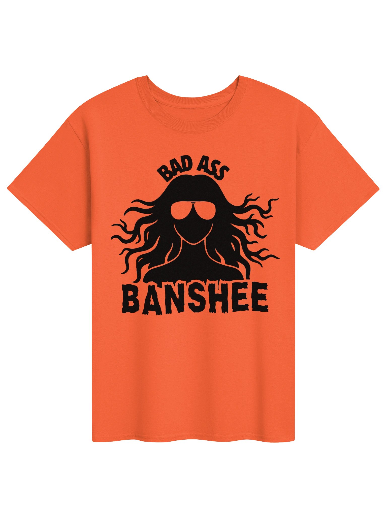 [New 2026]: Bad Ass Banshee 💅🏻 Irish Halloween Heavyweight T-Shirt  product image (1)