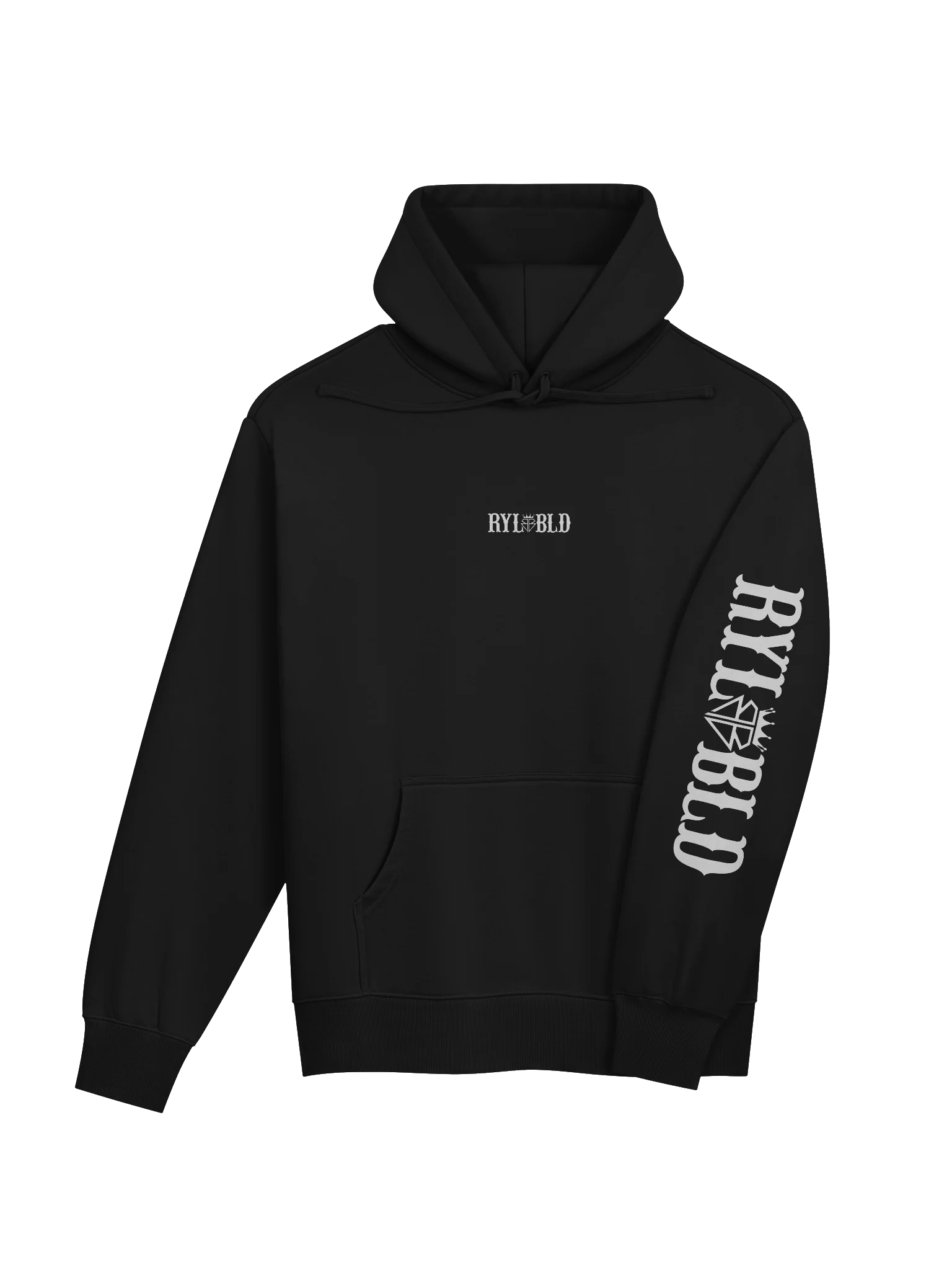 ROYAL BLOOD CLOTHING HOODIE (WHITE LOGO) product image (4)