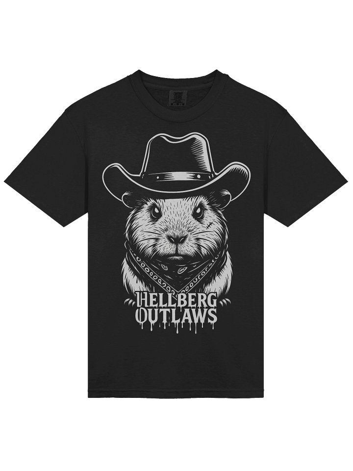 T-Shirt - Hellberg Outlaws – Rebel Guinea Cowboy Edition product image (1)