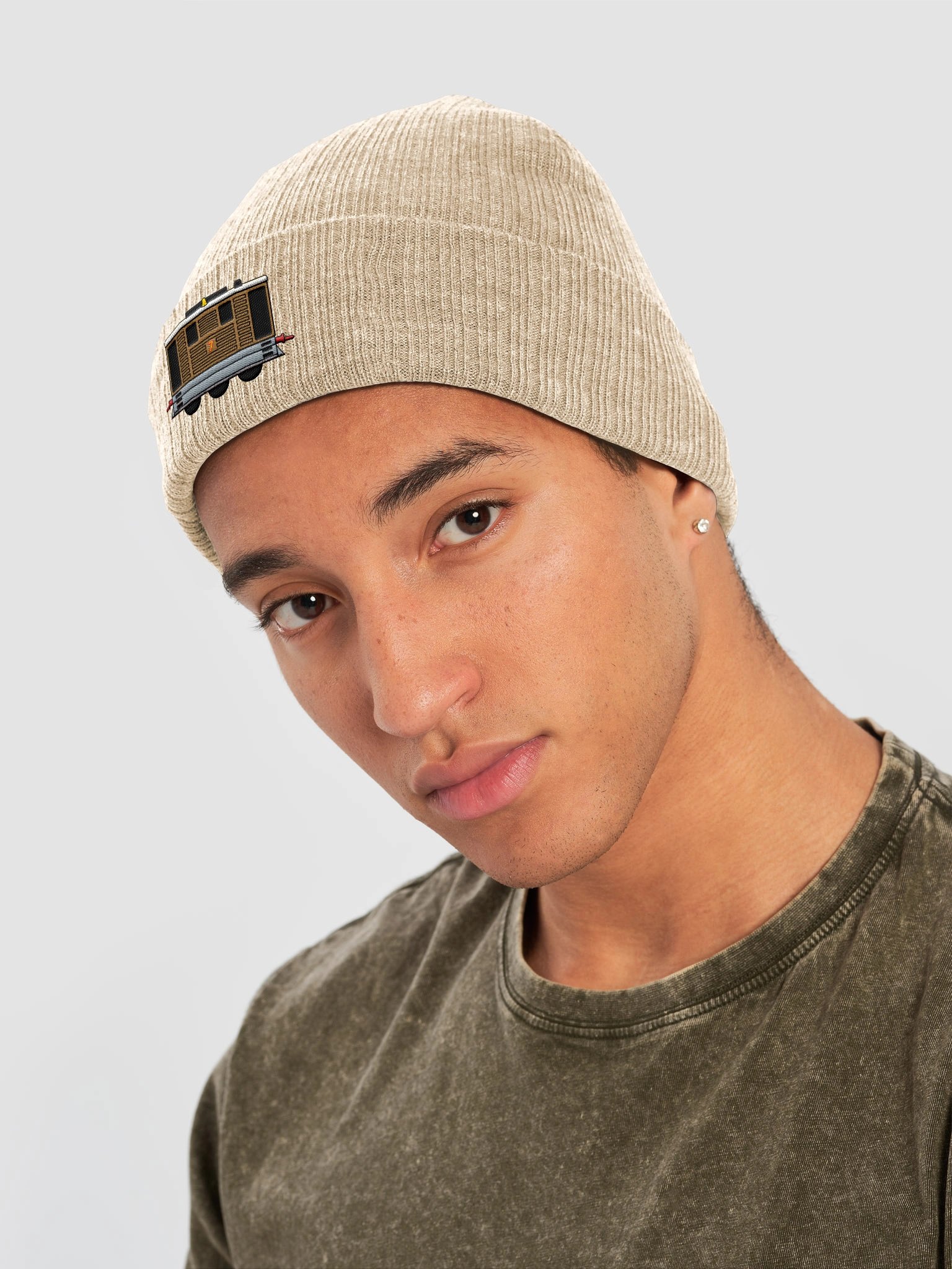 Toby Embroidered Beanie product image (3)