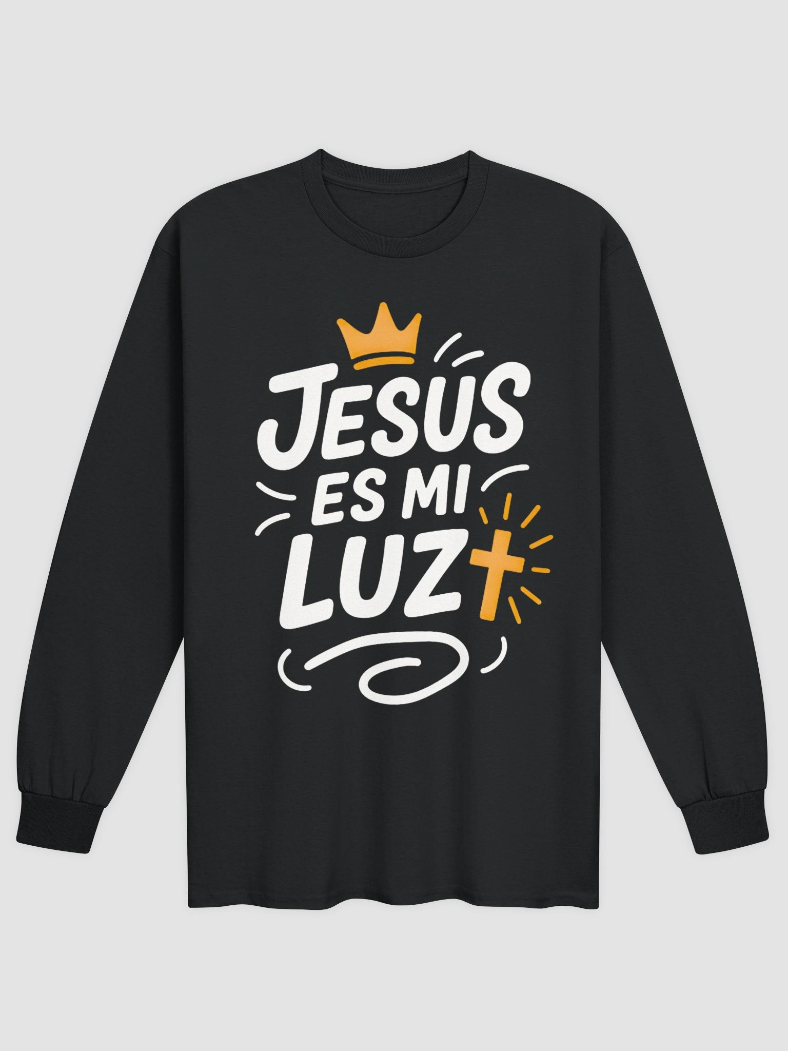 Camiseta Unisex Manga Larga | Jesús es mi luz product image (1)