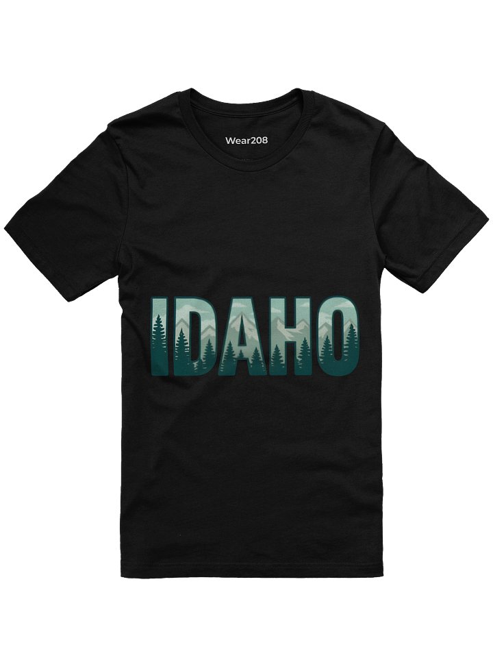 IDAHO Mountain Letters T-Shirt product image (1)