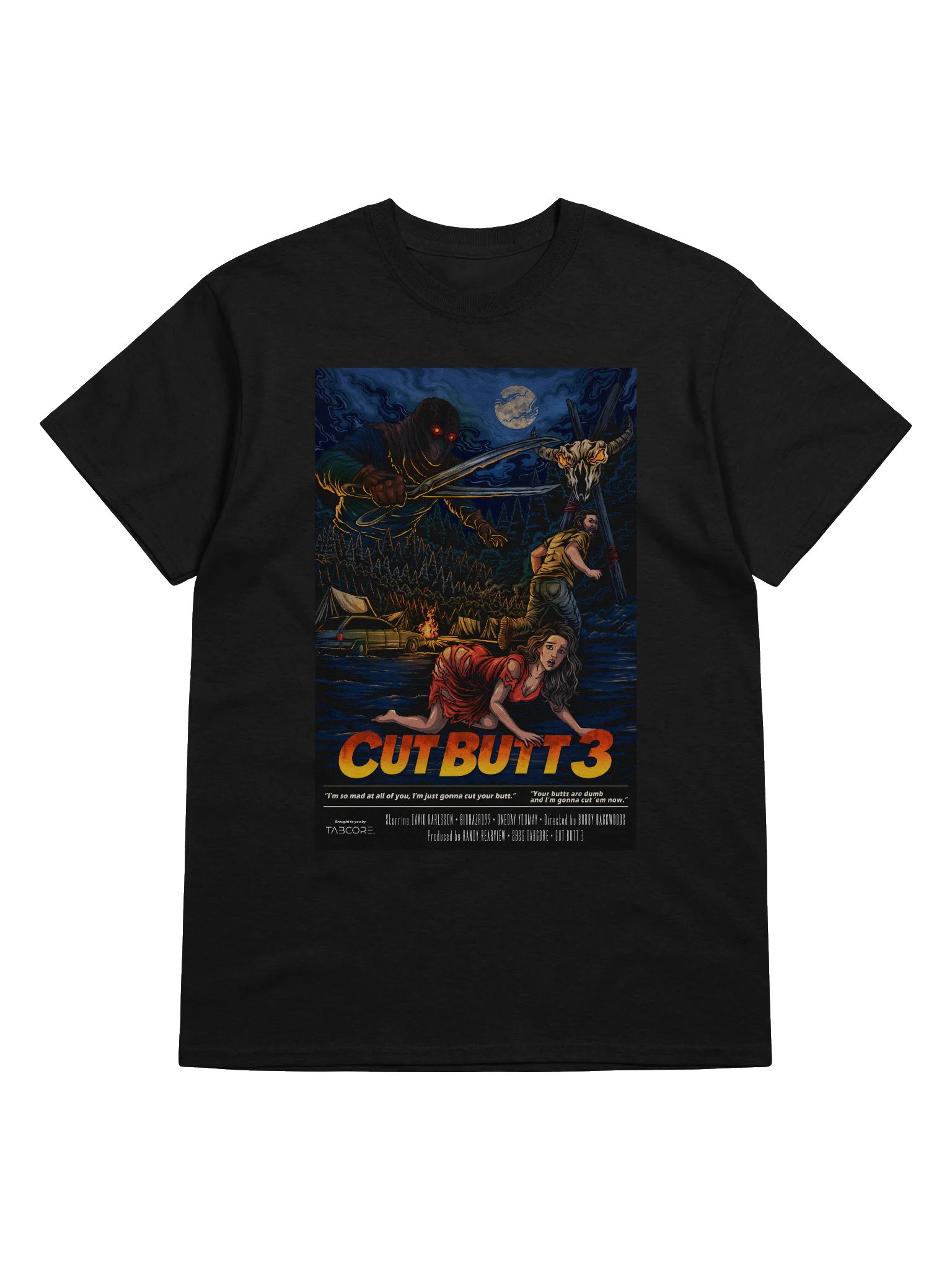 Cut Butt 3 - Movie Poster - T-shirt product image (5)