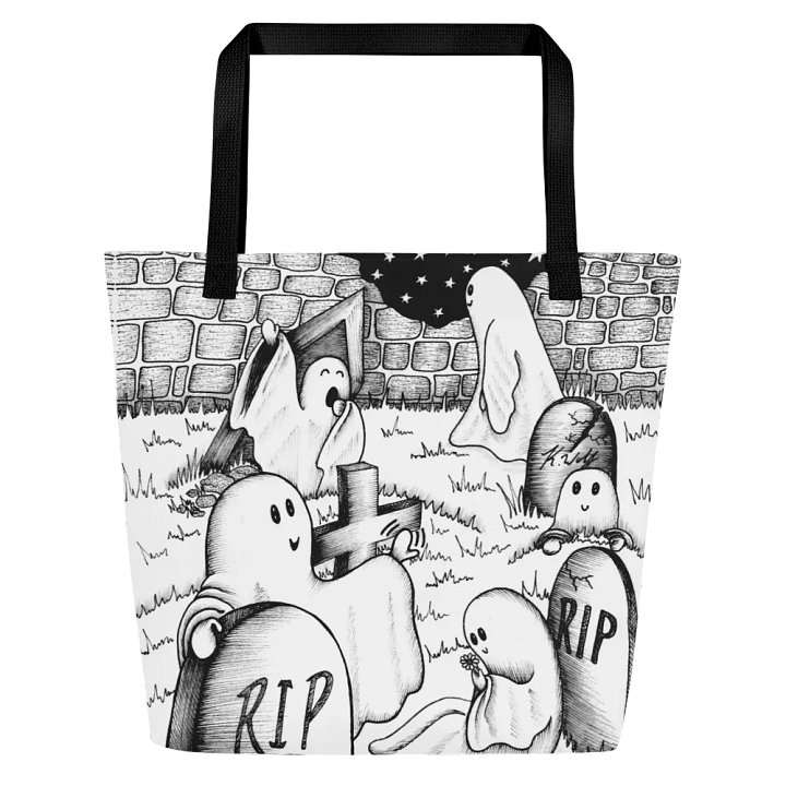 Graveyard Wake Up Tote Bag product image (1)