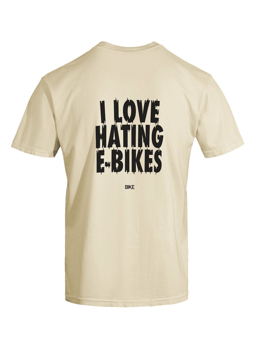 I Love Hating E-Bikes Shirt (Dark Logo) product image (9)