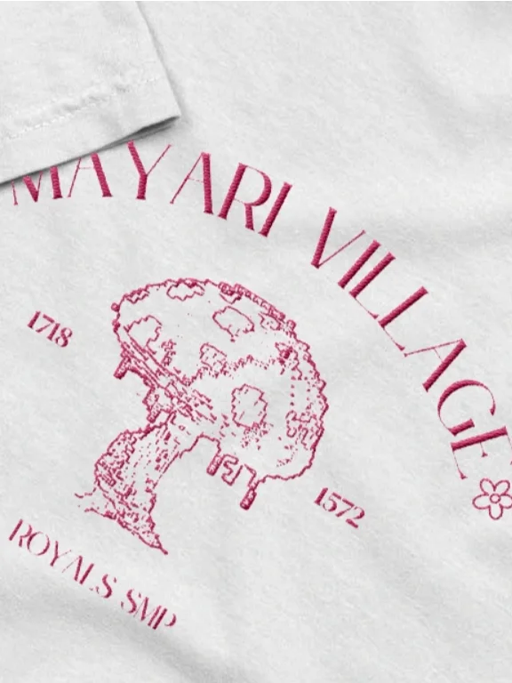 Mayari Village Embroidered T-Shirt - Royals SMP product image (1)