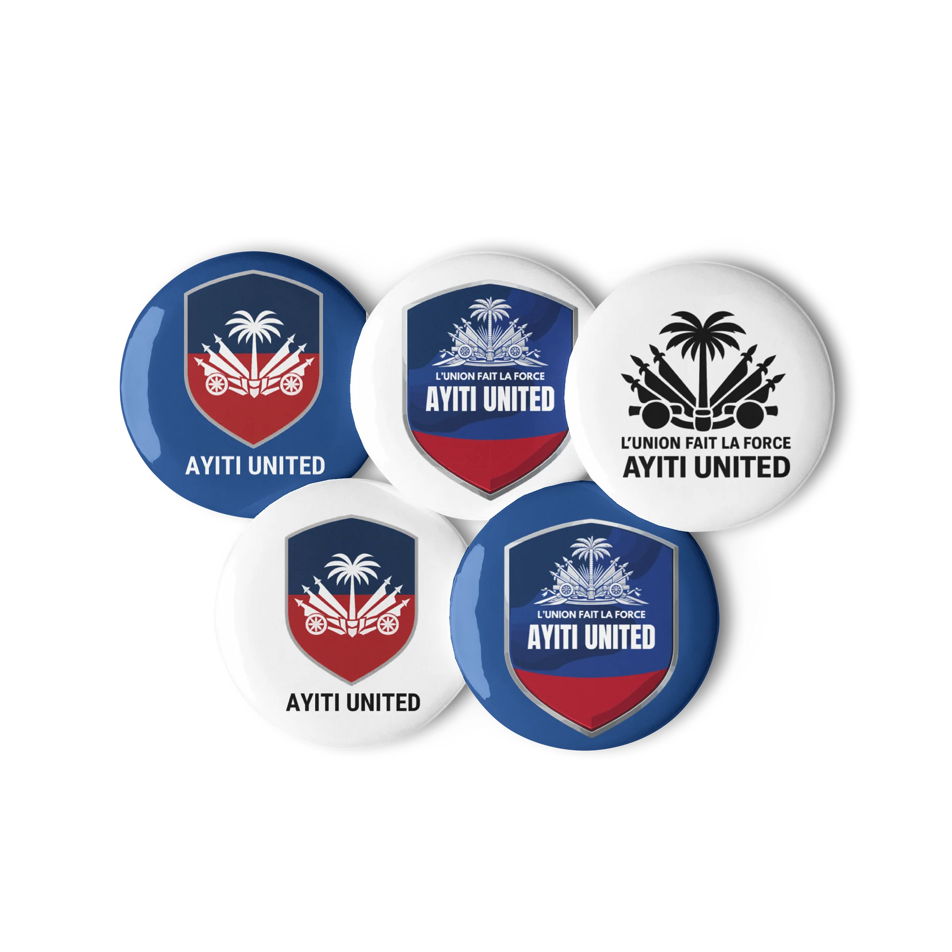 Ayiti United Pin Set product image (2)